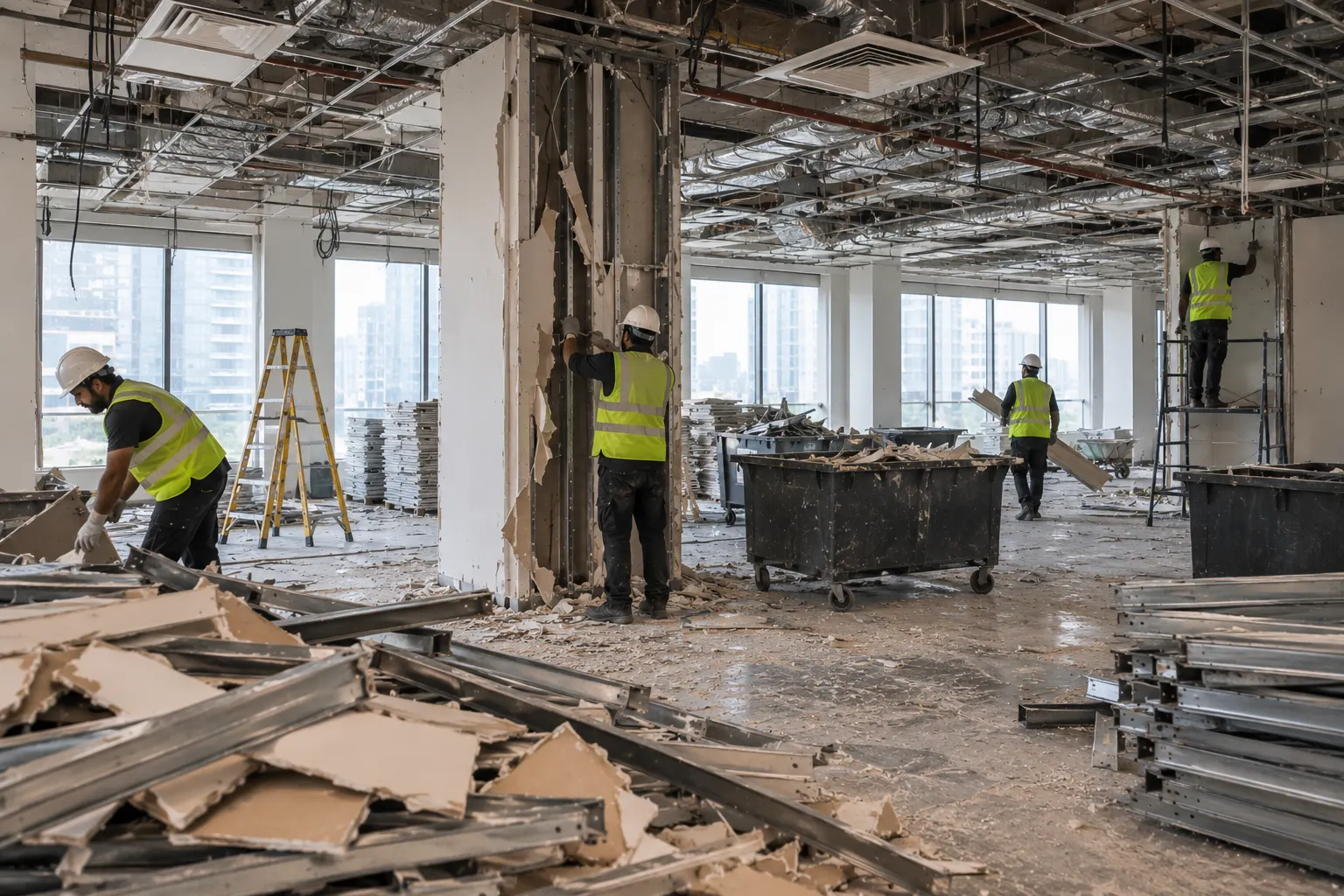 Interior strip out project